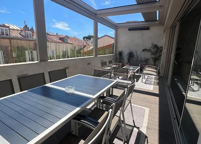 Hyper Centre Luxe 5 Etoiles Terrasse Lägenhet Cannes