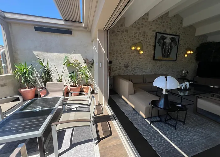 Hyper Centre Luxe 5 Etoiles Terrasse Lägenhet
